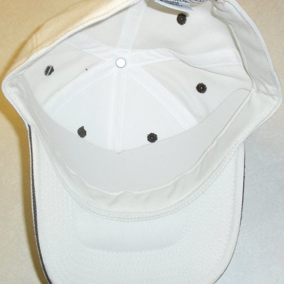 Cleveland Browns All White American Needle Vintage 90s Fitted hat sz. 7 … - Picture 2 of 4